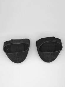 2 piezas Protector de tacón pie - Negro - Ver 3
