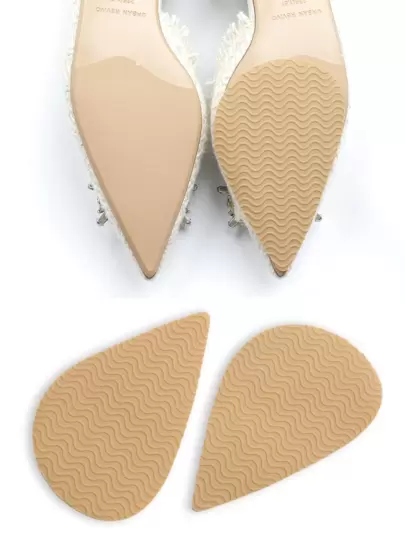 1pair Anti-Slip Shoes Soles Stickers Women Men Sneakers Shoes, Casual Shoes, Heels For Women, Accessories For Sandals, Women Heels, Black Pumps