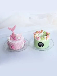 1pc Cylinder Shaped Silicone Mold - Pink - View 5