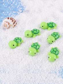 5入組龜設計園林裝飾擺件 - 彩色 - 查看 3