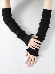 Mangas de brazo sólidas.