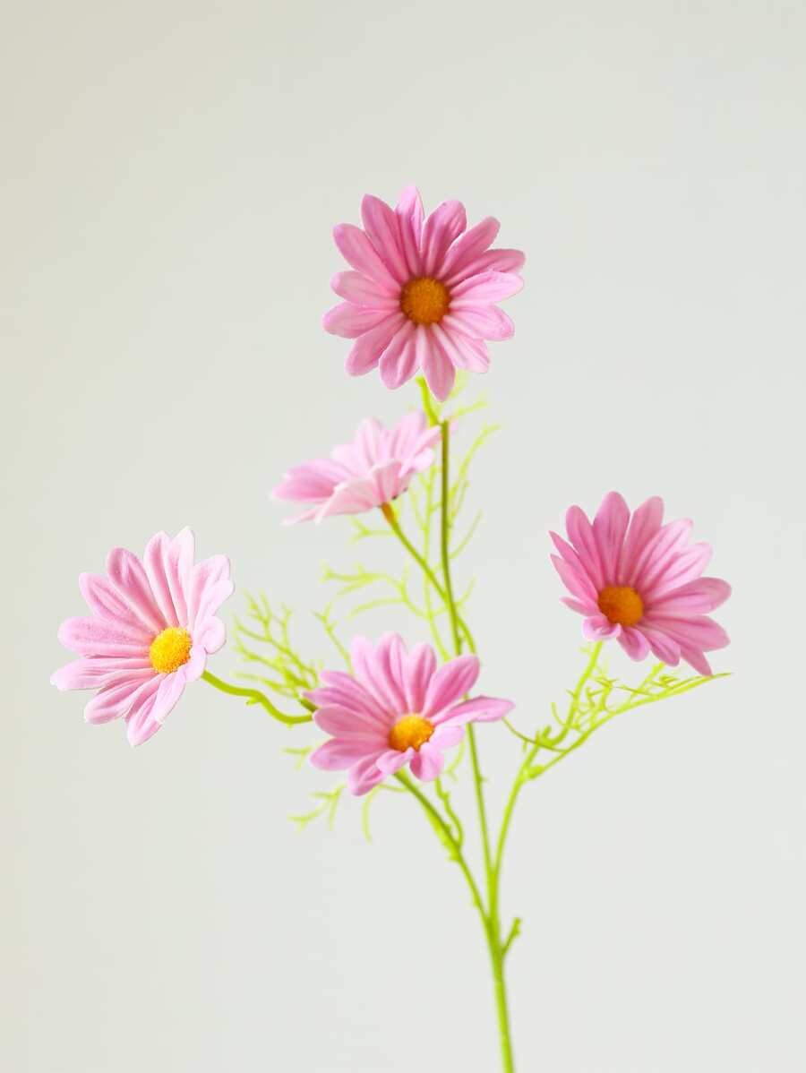1pc Artificial Daisy Flower - Multicolor - View 1
