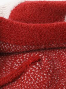 LEAJOURNO. Polka Dot Beret - Red - View 5