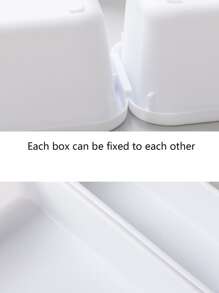 1pc Multifunctioneel Keuken Opbergrek - Wit - Bekijken 5