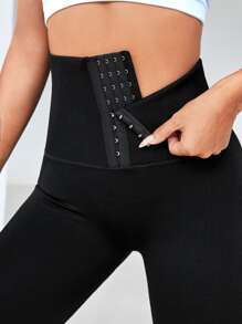 Easithlete Quần Shorts Thể thao Nữ màu trơn - màu đen - Xem 8