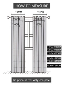 Rèm bảng đơn màu đồng nhất - Xám - Xem 7