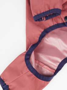 Impermeable para mascota reflectante - Rojo - Ver 5