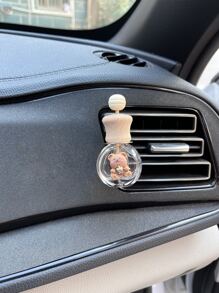 1pc Car Air Outlet Empty Perfume Bottle - Multicolor - View 3