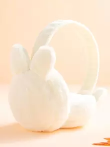 Niñas Orejeras con diseño de conejo - Blanco - Ver 1
