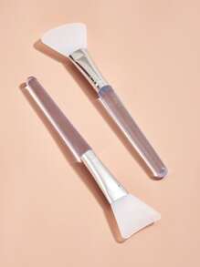 3pcs Silicone Facial Sheet Brush - White - View 3