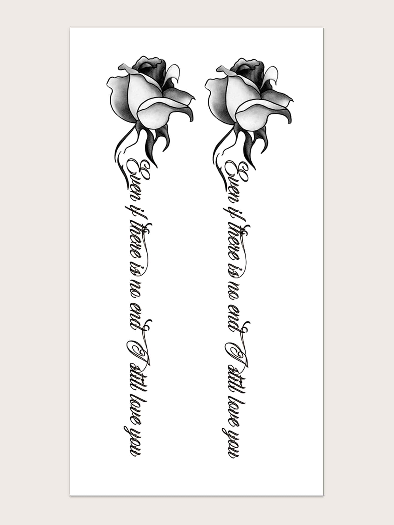 1 bảng chữ cái đồ họa hình xăm dán