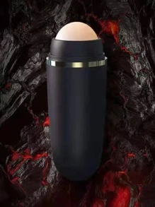 1pc Oil Absorbing Face Roller - Black - View 4
