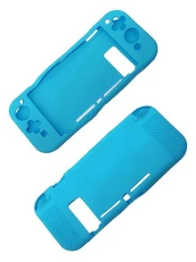 Funda de silicona compatible con Nintendo Switch - Azul - Ver 3