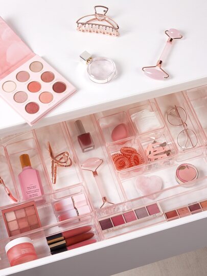 1 pezzo Esclusivo portaoggetti impilabile divisorio per cassetti per bagno, cucina, ufficio (non incluso), decorazioni autunnali, decorazioni per feste, decorazioni per la casa, decorazioni natalizie, regalo per le feste