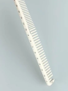 1 pieza Peine con estampado de letra - Beis - Ver 3