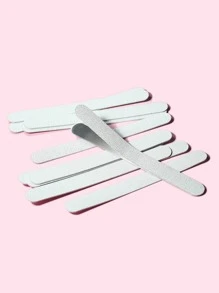 13件套100/180目不锈钢指甲锉 - 灰色 - 查看 6