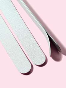 13件套100/180目不锈钢指甲锉 - 灰色 - 查看 8