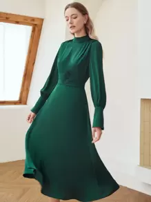 MOTF PREMIUM MOCK NECK FORMAL DRESS