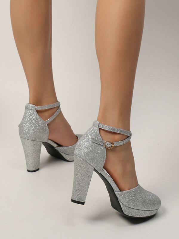Thick Heel Single Shoes Women Fashion Single Shoes Women