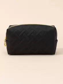 纯色化妆包，化妆包，化妆袋，护肤包，洗漱包，收纳袋，旅行必备，邮轮必备，宿舍必备，婚礼伴娘礼物，妈妈礼物，生日礼物，送给朋友和老师的礼物，家居装饰，浴室客厅床边收纳包，珠宝收纳包，唇油收纳包，指甲油收纳包，化妆品收纳包，必备礼品收纳包，拉链配件收纳包，美甲包，化妆包，化妆袋，化妆包，化妆收纳包，化妆包，化妆收纳包，旅行，化妆袋，梳妆台，旅行必备，收纳袋，旅行必备，梳妆台配件，小化妆包，大容量，大化妆包，圣诞礼物，旅行，送给女士的旅行必备礼物，收纳袋，手拿包/小手提包，化妆品收纳包，刷子收纳袋，迷你收纳袋，大容量收纳袋，化妆袋，旅行必备 - 黑色 - 查看 2