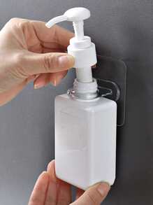 4pcs Shampoo Bottle Storage Rack - Clear - View 2