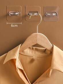 4pcs Shampoo Bottle Storage Rack - Clear - View 5