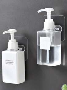 4pcs Shampoo Bottle Storage Rack - Clear - View 6