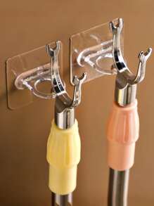 4pcs Shampoo Bottle Storage Rack - Clear - View 7