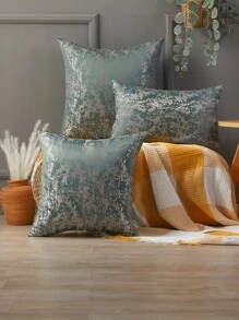 Miater 1入組圖案提花靠墊套不附帶墊芯 - 彩色 - 查看 12