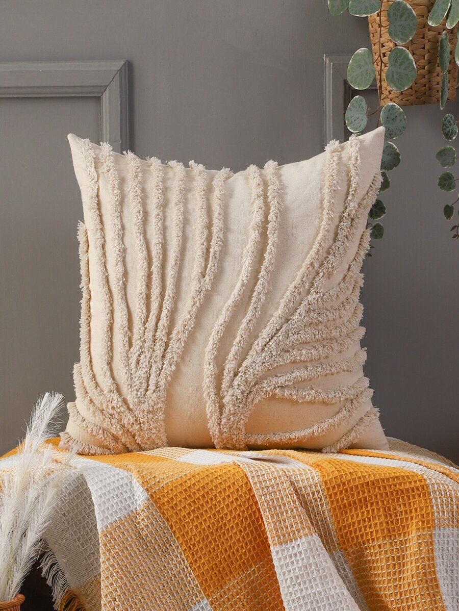 Miater 1pc Tufted Design Cushion Cover Without Filler SHEIN UK