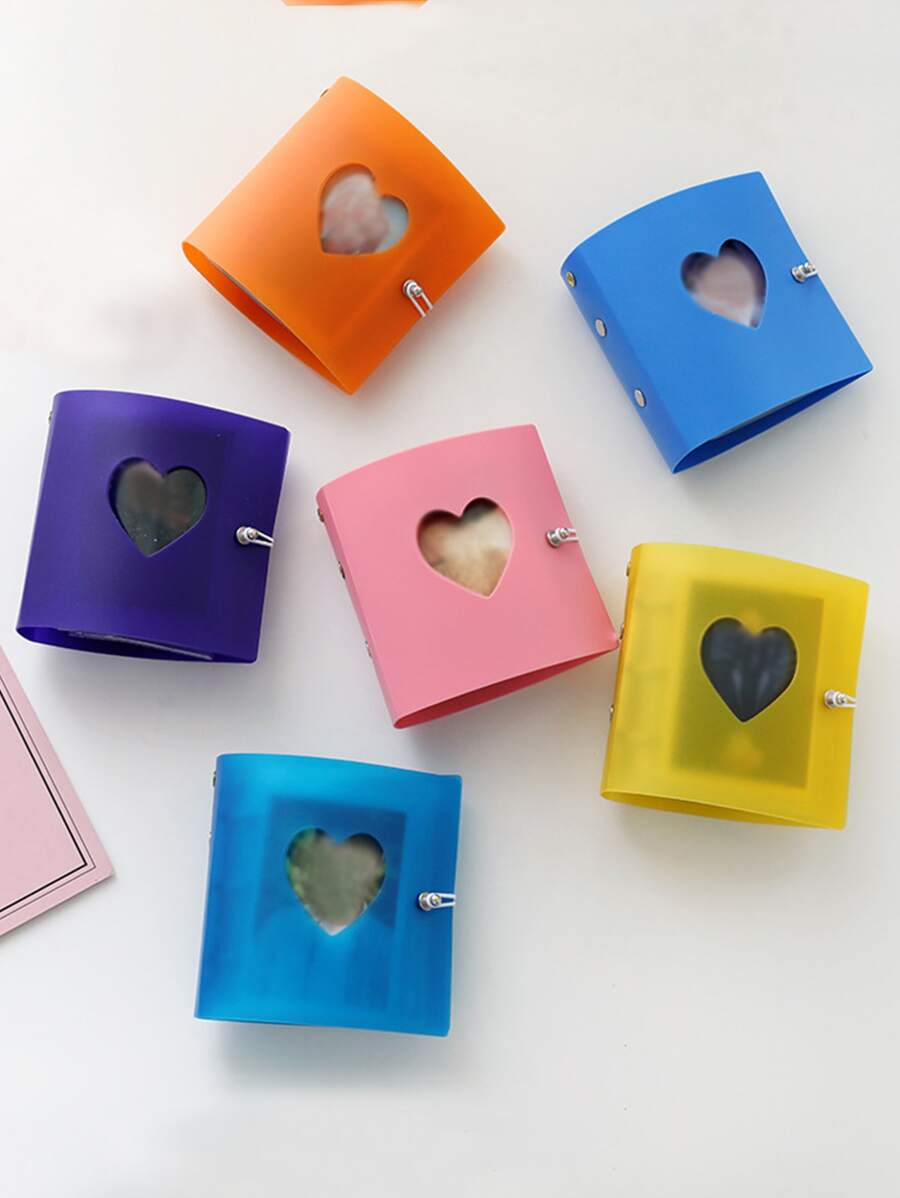 1pc Hollow Heart Random Photo Album - Multicolor - View 1