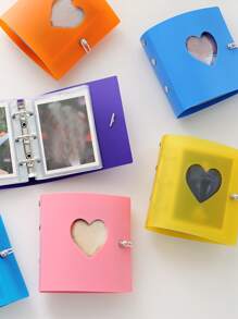 1pc Hollow Heart Random Photo Album - Multicolor - View 3