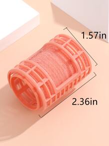 1pc Double Layer Bangs Roll Wig,Back To School,Travel Holiday Essentials,Hair Accessories For Women - Dusty Pink - View 6