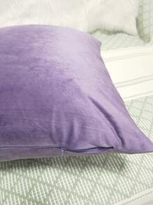 素色靠墊套不附帶墊芯 - 淡紫色 - 查看 3