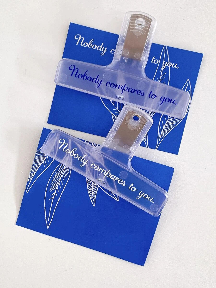 1入組隨機圖案卡片夾