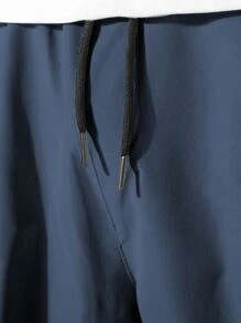 Manfinity EZcore Loose Men's Drawstring Waist Slant Pocket Pants