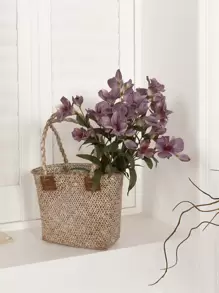 1 pieza/3 piezas Orquídea Phalaenopsis artificial - Adecuada para el hogar, interior y exterior, sala de estar, jardín, mesa del comedor, boda, fiesta de decoración DIY, Día de San Valentín, regalo