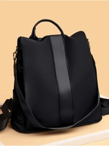 Lightweight,Business Casual Waterproof,Lightweight,Portable,Anti Theft Minimalist Anti-Theft Backpack For Teen Girls Women College Students,Rookies & White-Collar Workers Perfect For Office,College,Work ,Business,Commute,Outdoors, Travel, OutingsSchool Bag,Back To School,Large Capacity,Portable,Luggage Strap Design, Suitable For Teen Girls Women College Students,White-Collar Workers,Rookies & White-Collar Workers, Perfect For Back To School,First Day Of School,College,Work , Business, Commute,Shopping,Holiday