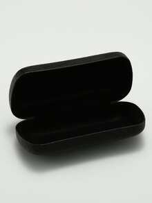 Estuche para gafas con textura - Negro - Ver 2