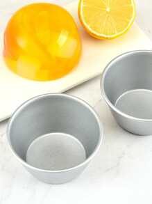 Chảo bánh 4 inch, Chảo tròn bằng nhôm anodized cho bánh phô mai, pizza, bánh quiche, chống rò rỉ, dễ dàng tháo lắp - Bạc - Xem 1