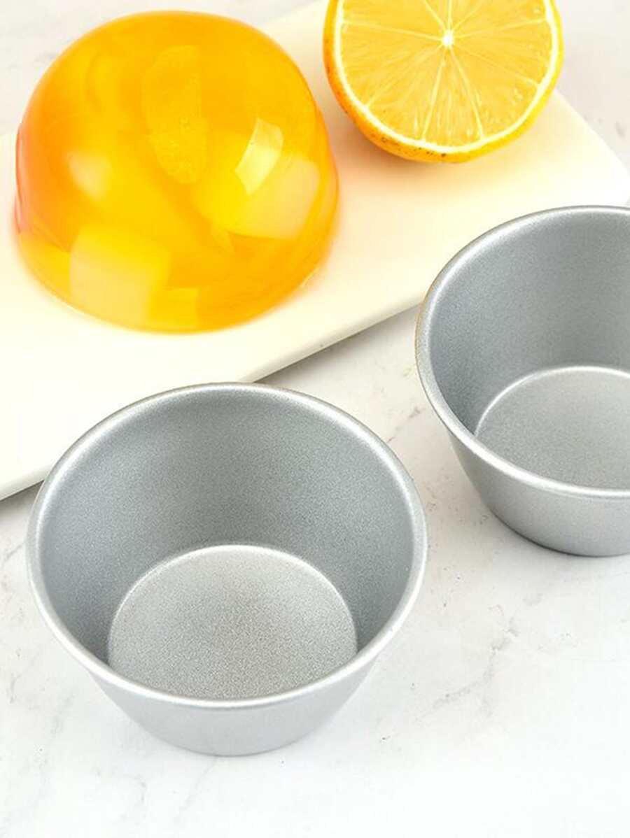 Chảo bánh 4 inch, Chảo tròn bằng nhôm anodized cho bánh phô mai, pizza, bánh quiche, chống rò rỉ, dễ dàng tháo lắp - Bạc - Xem 1