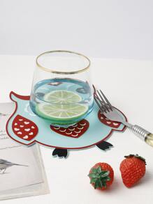 1pc Owl Design Random Insulation Pad - Multicolor - View 4