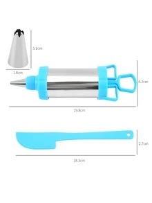 5pcs Stainless Steel Piping Gun Set - Multicolor - View 4