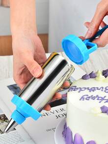 5pcs Stainless Steel Piping Gun Set - Multicolor - View 6