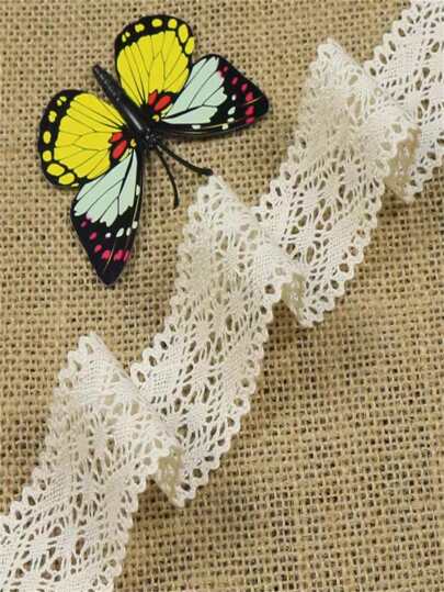 1入組蕾絲設計DIY縫紉帶