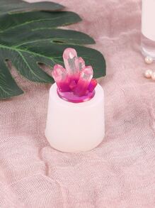 1入組水晶設計DIY矽膠模具 - 白色 - 查看 2