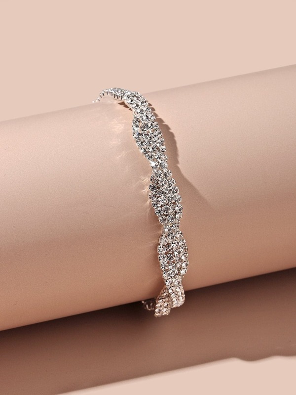 Rhinestone Decor Bracelet