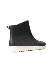 Botas de agua sin cordones - Negro - Ver 2