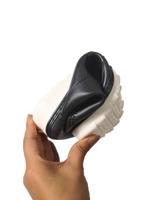 Botas de agua sin cordones - Negro - Ver 3