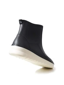 Botas de agua sin cordones - Negro - Ver 6